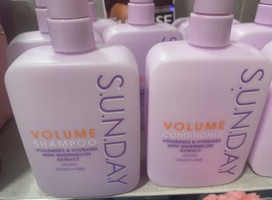 Volume Shampoo x4 Conditioner x4