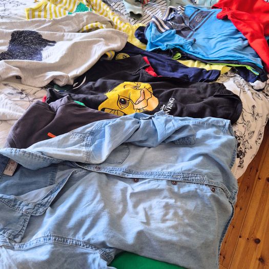 Boys Premium Designer Bundle (age 7-8, 25 Tops) - Hugo Boss, Mini Boden, Hilfiger, Zara
