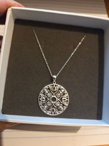 925 Sterling Silver Argento Necklace