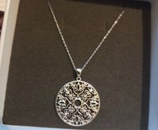 925 Sterling Silver Argento Necklace