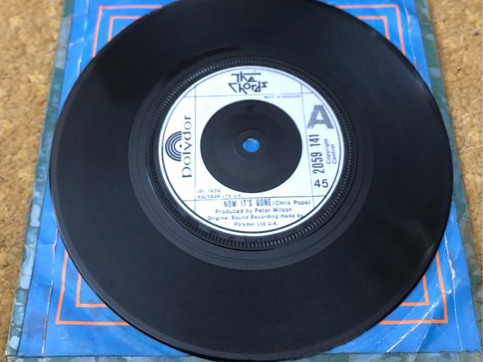 The Chords - Now It's Gone (1979) 7"