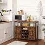 Sideboard Kitchen Cabinet Storage Cabinet with 2 Doors for Living Room Kitchen Dining Room 100 x 35 x 81,4 cm. Image 3