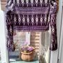 H+M Aztec Crop Velour Jacket Image 4