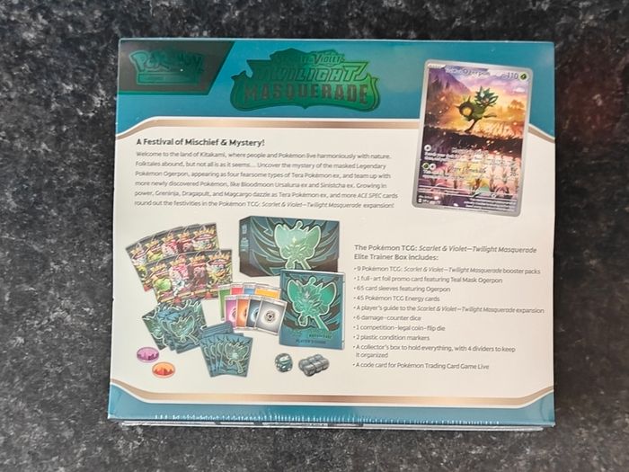 FREE Tracked Shipping. Pokemon Twilight Masquerade ETB