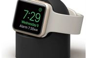 Charger Stand For Apple Watch Series 9 8 Ultra 7 6 5 SE 4 3 2 Charger Dock Station Silicone Bracket Iwatch Charging Cable Holder