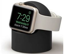 Charger Stand For Apple Watch Series 9 8 Ultra 7 6 5 SE 4 3 2 Charger Dock Station Silicone Bracket Iwatch Charging Cable Holder