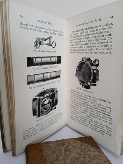 Electric Bells: How to Make and Fit Them Including Batteries, Indicators, Pushes and Switches edited by Paul N. Hasluck (PT252)