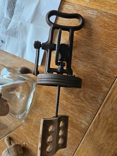 vintage butter churn
