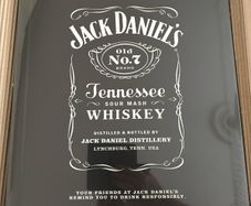 Jack Daniels  Sign.