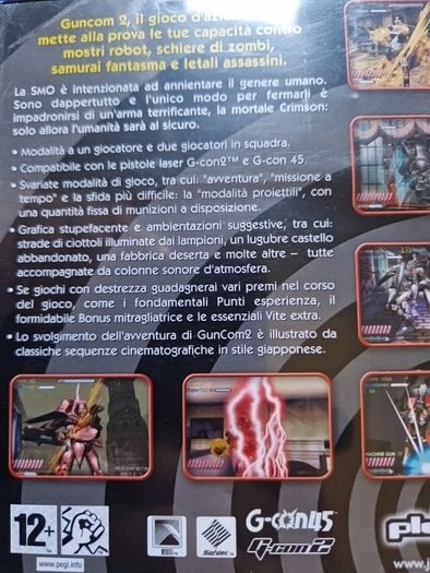 Guncom 2 Gun Com PlayStation2 Ps2 Games Original