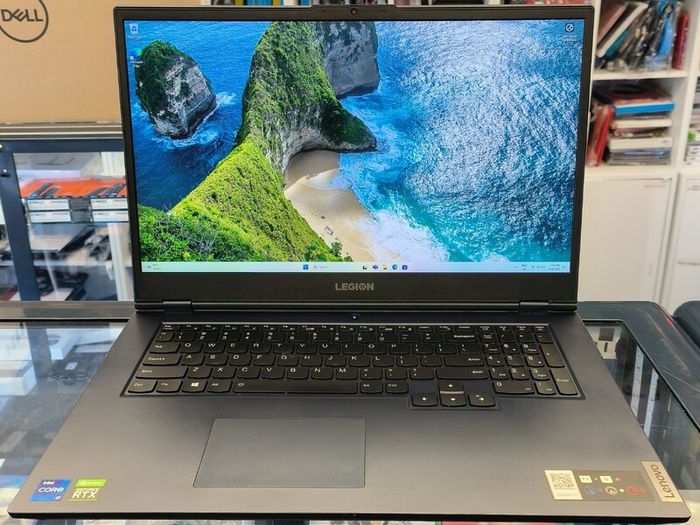 Lenovo Legion 5 17.3" Full HD Gaming Notebook Laptop, Intel Core i7-11800H 2.30 GHz, 32GB RAM, 256GB SSD + 1TB HDD, NVIDIA GeForce RTX 3050 4GB, Windows 11 Pro