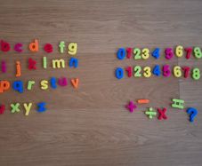 Magnetic Letters & Numbers