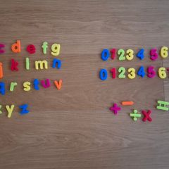 Magnetic Letters & Numbers