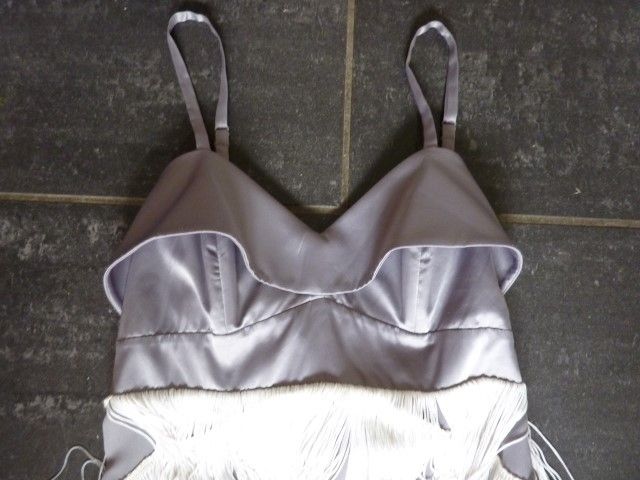 Silvery grey lipsy dress (size UK 10)