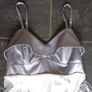 Silvery grey lipsy dress (size UK 10) Image 2