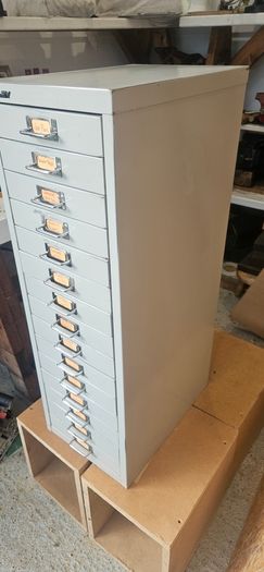 15 drawer metal drawers