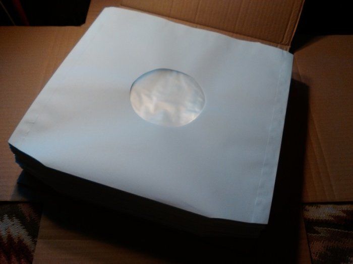 44% OFF! 200 x 12 inch Poly Paper Inner Sleeves - ANTI-STATIC Protection for your vinyl Record Collection - PREMIUM TOP QUALITY