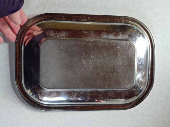 Metal Tray (used).