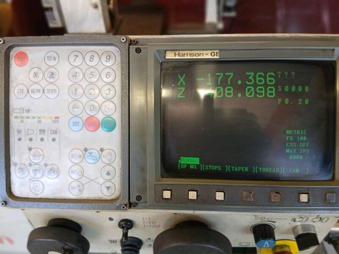 Harrison alpha 400 lathe