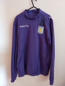 aston villa side zip top