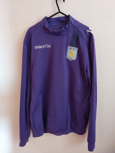aston villa side zip top