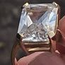 9 Carat Gold Gem Set Ring (6.5 grams) Image 3
