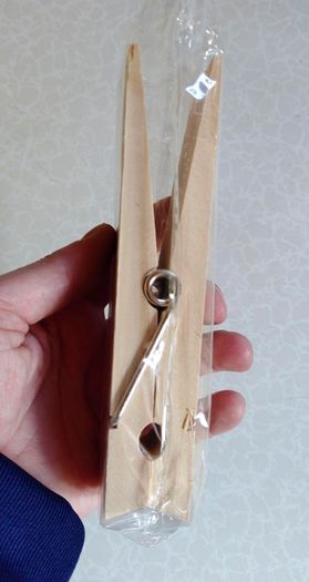 Jumbo Sized, Clothes Peg (new).