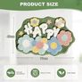 Non-slip Bathroom Rugs, 45x70cm Bath Mat Carpet Super Absorbent Machine Washable Soft Shower Suitable for Living Room/Kitchen/Bedroom Indoor Floor Image 5
