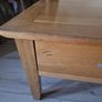 solid wood coffee table Image 3