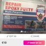 Welding glue epoxy putty 90g 2 for 15 Image 4