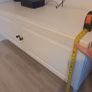 White TV unit Image 3