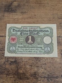 German Empire, 1 Mark 1920, 1 March 1920, uncirculated - free standard postage