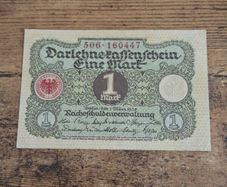 German Empire, 1 Mark 1920, 1 March 1920, uncirculated - free standard postage
