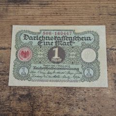 German Empire, 1 Mark 1920, 1 March 1920, uncirculated - free standard postage