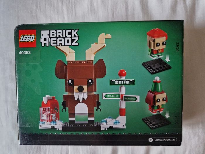 Lego Brick Headz Christmas 40353