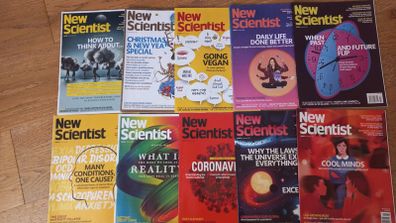 New Scientist Bundle 10 issues Dec 2019 to Feb 2020 Pre-lockdown