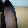 Dark blue womens heels Image 2
