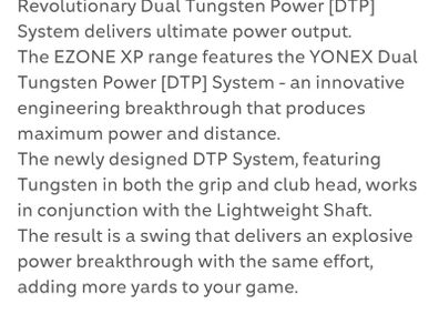 yonex ezone xp irons