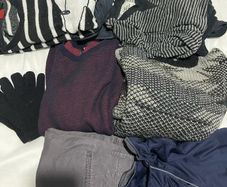 Various men clothes and pyjamas