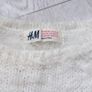 H&M Girls White Cozy Jumper Age 10-12 Image 2
