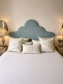 Blue Super King Helen Turkington Headboard