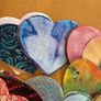 Batik applique hearts Image 5