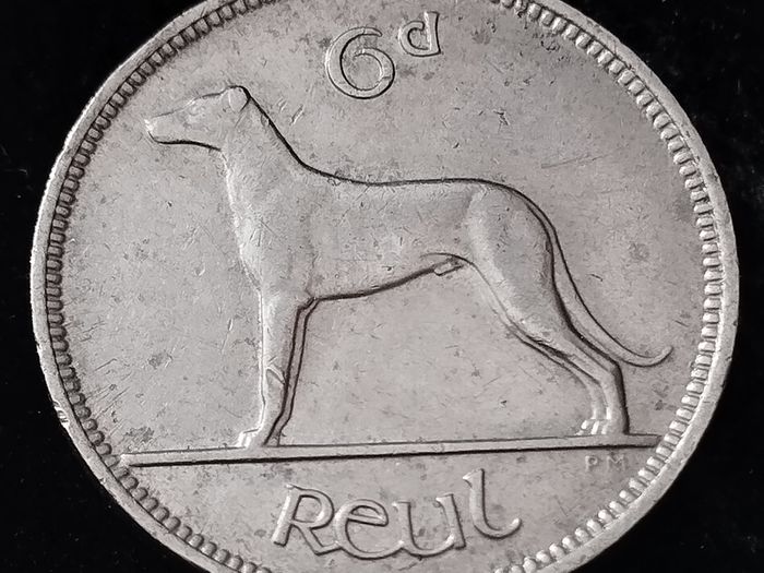 Ireland - 1939 - 6 Pence - KM.13 - [834]