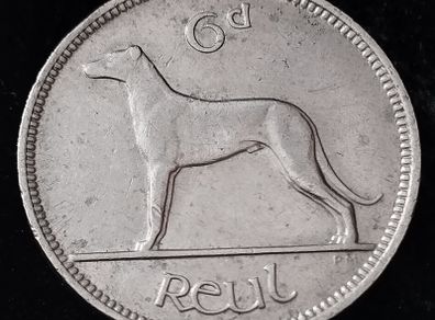 Ireland - 1939 - 6 Pence - KM.13 - [834]