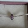 Pandora purple ladybug murano glass charm in great condition Image 4