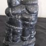 Vintage Wolf Original Soapstone Inuit Couple Statue Image 4
