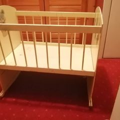 vintage childs cot