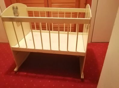 vintage childs cot