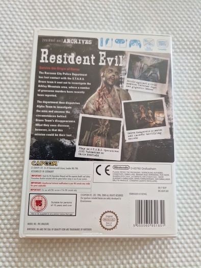 Resident Evil Archives Nintendo Wii Games Original