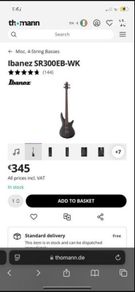 IBANEZ bass guitar